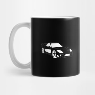 FF Mazda RX7 White Outline Mug